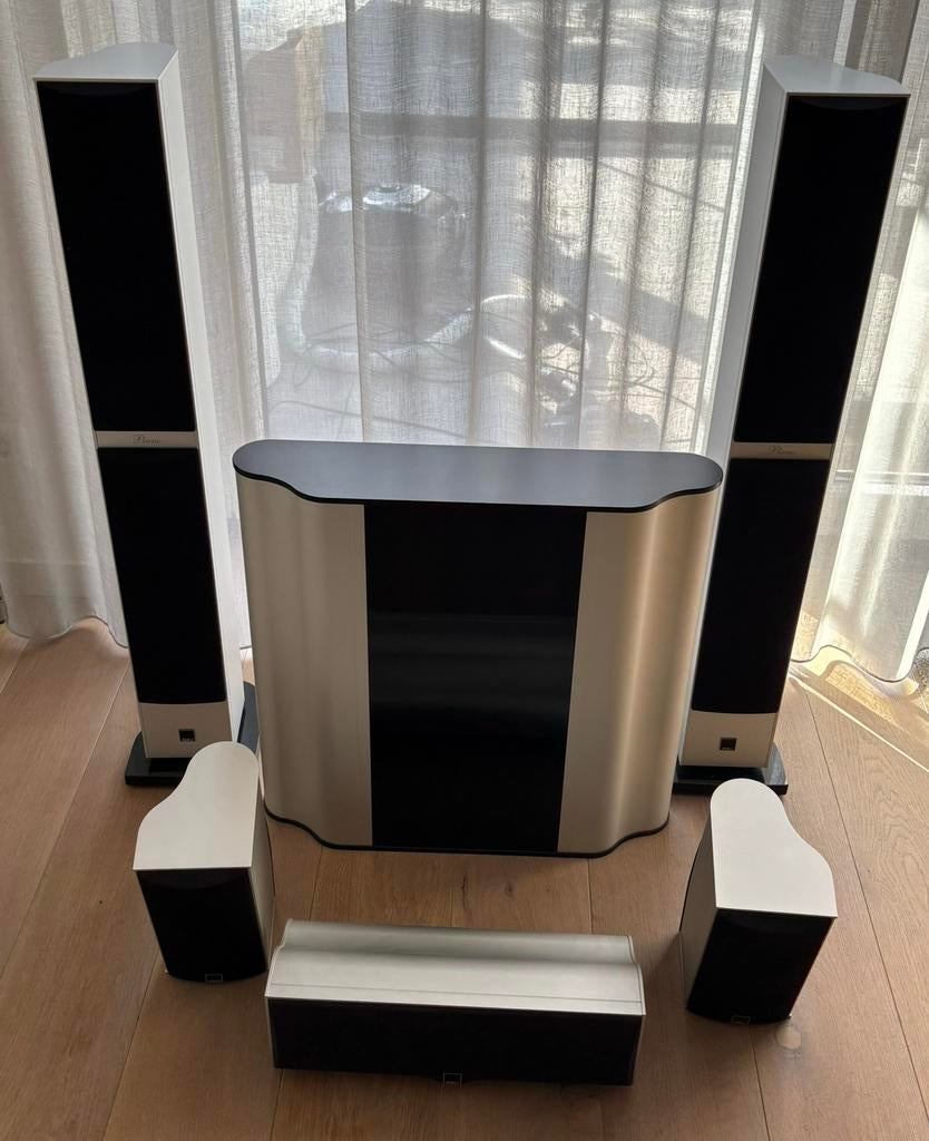 Complete Dali Surround Set, Audio, Tv en Foto, Home Cinema-sets, Zo goed als nieuw, Overige spelers, 5.1-systeem, 70 watt of meer