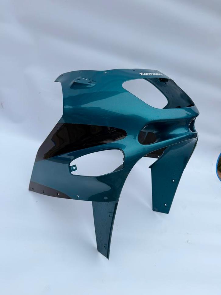 Topkuip ZZR 600 - Groen/Zwart, Motoren, Onderdelen | Kawasaki, Gebruikt, Ophalen