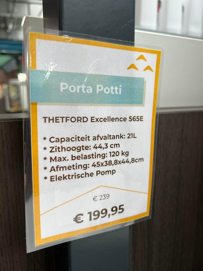 Porta potti, Caravans en Kamperen, Kampeeraccessoires, Ophalen of Verzenden, Zo goed als nieuw