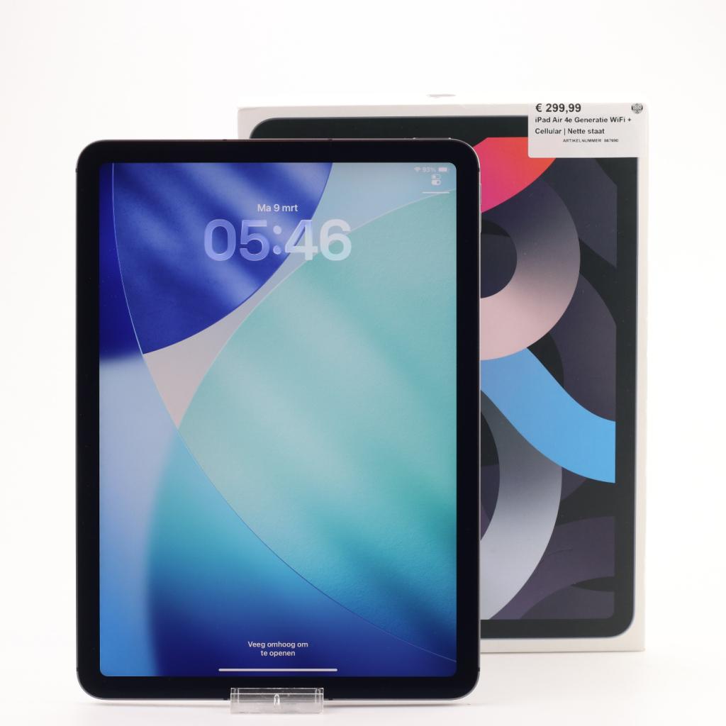iPad Air 4e Generatie WiFi + 5G 64GB | Nette staat