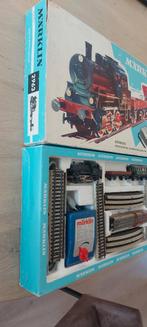 Märklin DB beginnersset 2963, loc, 2 wagens, rails trafo ovp, Wisselstroom, Wagon, Ophalen of Verzenden, Zo goed als nieuw