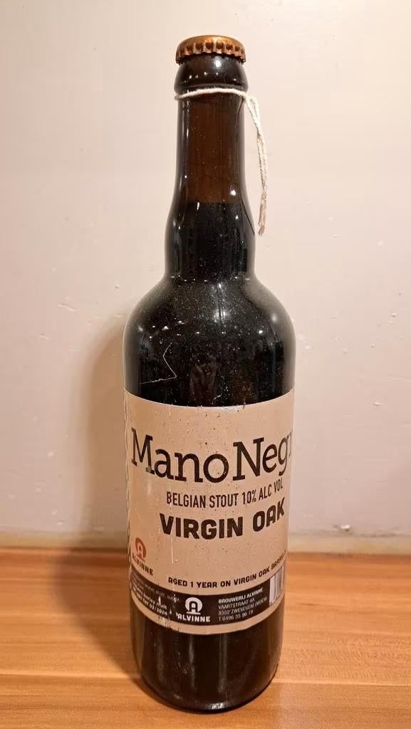 Alpine Mano Negra Virgin Oak 2021 - Keldergelegen, Ophalen of Verzenden, Nieuw, Flesje(s), Overige merken