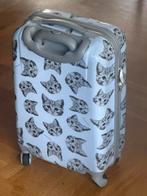 Leuke CarryOn Trolley met Kattenprint, Ophalen, Gebruikt, 50 tot 60 cm, Hard kunststof