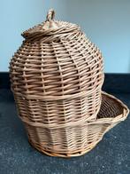 Aardappel/uienmand van riet, Mand, Rond, Ophalen of Verzenden, Zo goed als nieuw