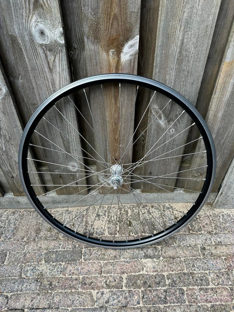 Sparta 28” voorwiel Ryde Stratos velgrem netjes, Fietsen en Brommers, Fietsonderdelen, Zo goed als nieuw, Aluminium, Stadsfiets