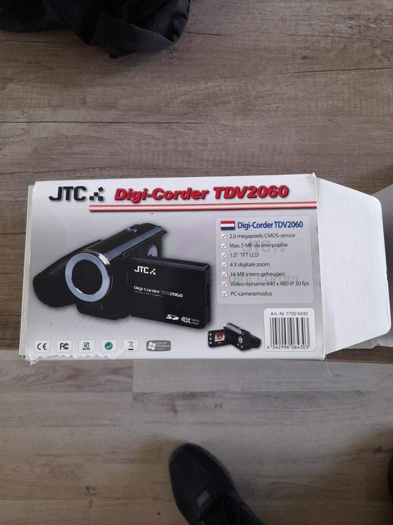 JTC Videocamera Nieuw zie advertentie, Overige merken, Nieuw, Geheugenkaart, Ophalen of Verzenden