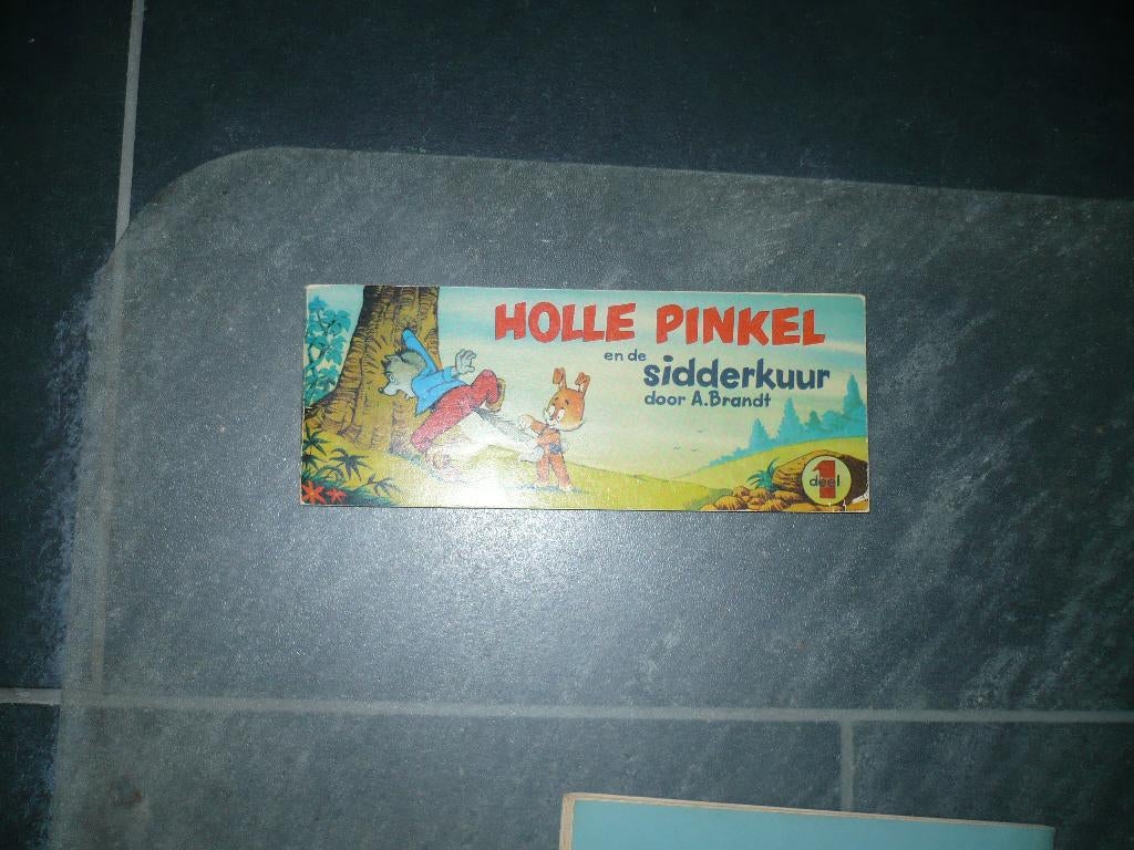 holle pinkie en de sidderkuur uit 1970, Gelezen, Eén stripboek, Ophalen of Verzenden, A brandt