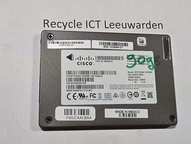 Cisco 90gb laptop ssd hdd hardeschijf, Computers en Software, Harde schijven, Gebruikt, Laptop, Intern, SSD, SATA, Ophalen of Verzenden