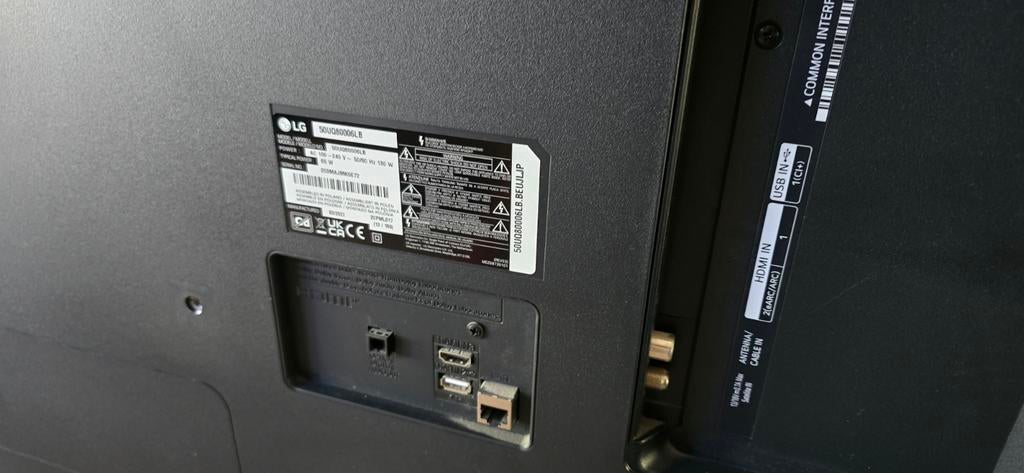 LG 50Q80006LB Smart TV 50 inch met afstandsbediening, Lg, Lg, Ophalen of Verzenden, Lg