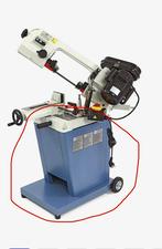 HBM 128 metaal lintzaag onderstel NIEUW, Ophalen, Zo goed als nieuw