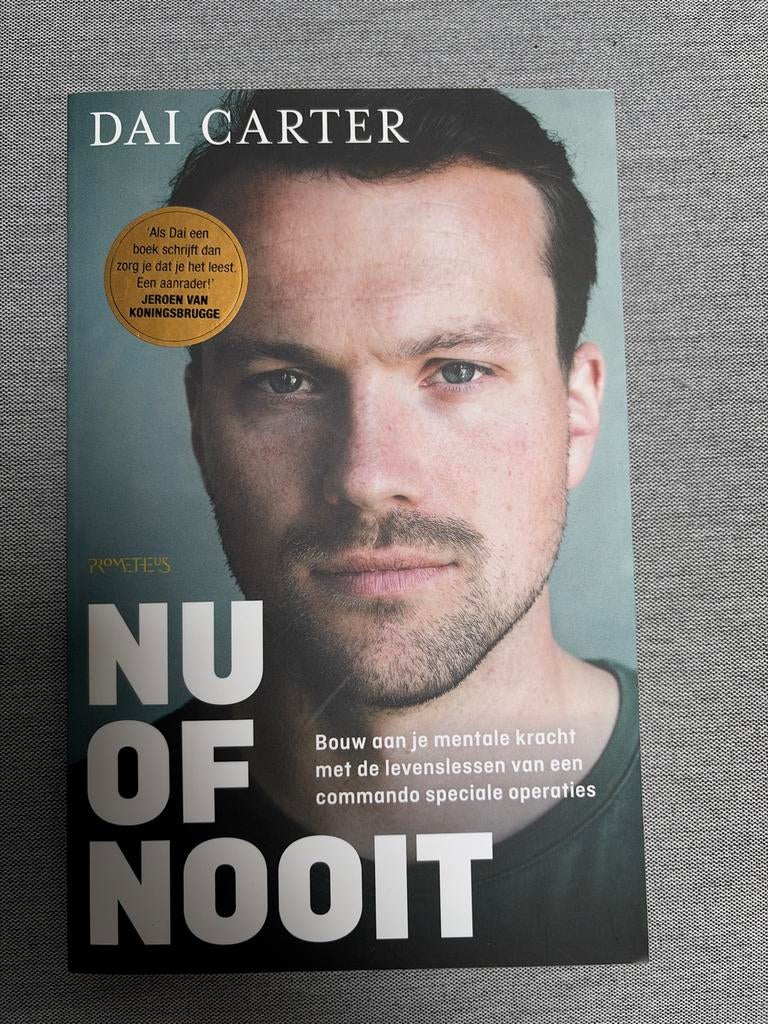 Nu of Nooit - Dai Carter, Boeken, Biografieën, Ophalen of Verzenden, Nieuw, Overige