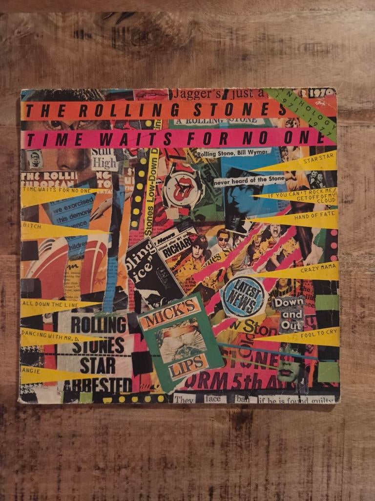 Rolling Stones - Time Waits For No One LP, Ophalen of Verzenden, Gebruikt, 12 inch, Rock-'n-Roll