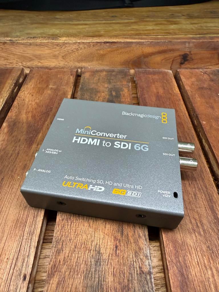 Blackmagic Design Mini Converter HDMI naar SDI 6G, Ophalen of Verzenden, Zo goed als nieuw