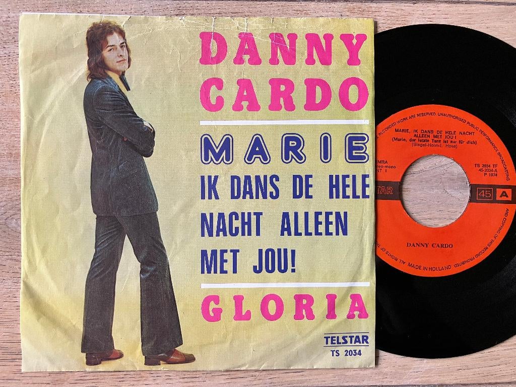 Danny Cardo (ts 2034), Cd's en Dvd's, Vinyl Singles, Gebruikt, 7 inch, Single, 1970 - 1979