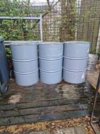 3 olievaten 200 ltr, Ophalen