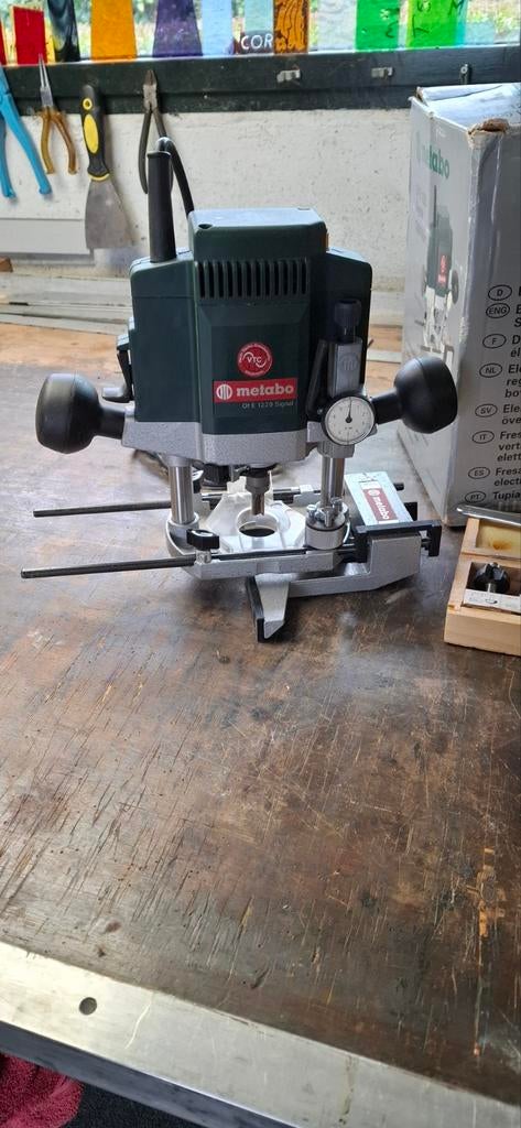 Metabo bovenfrees machine, Ophalen, Elektrisch, Bovenfrees