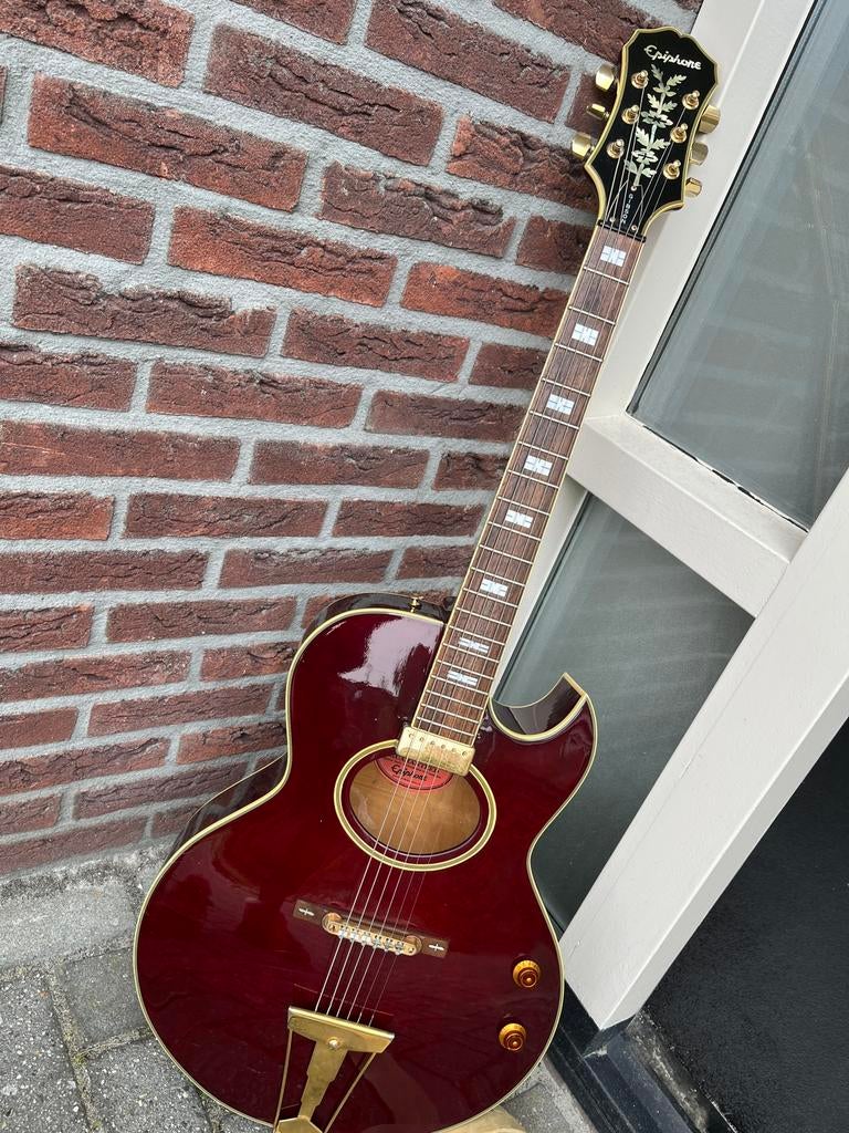 1997 Epiphone Howard Roberts archtop, Muziek en Instrumenten, Ophalen, Gebruikt, Hollow body, Epiphone