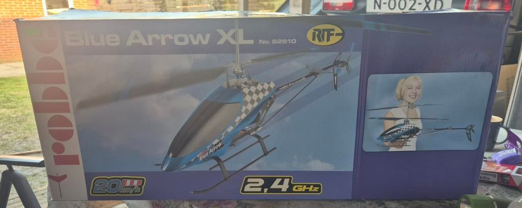 Robbe Blue Arrow XL Co-Axial RC Helikopter., Hobby en Vrije tijd, Modelbouw | Radiografisch | Helikopters en Quadcopters, Elektro
