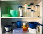 Doos vol Tupperware, Huis en Inrichting, Keuken | Tupperware, Ophalen of Verzenden, Gebruikt, Blauw, Overige typen