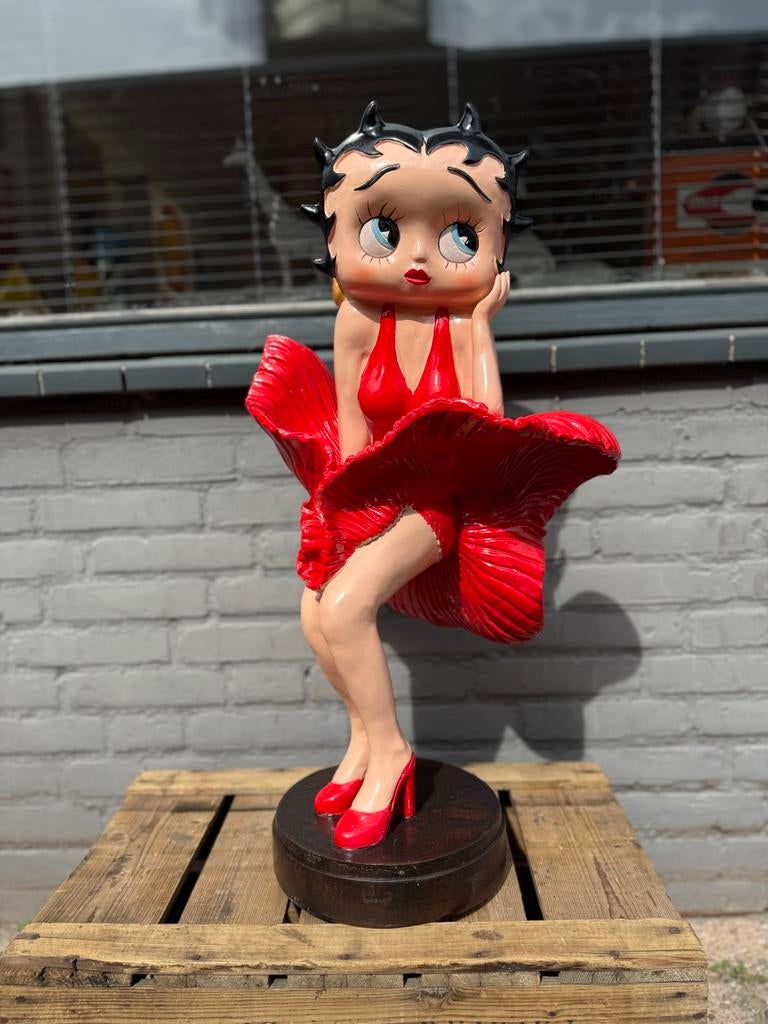 Betty Boop Marilyn Monroe Beeld - Pop Art Decoratie, Ophalen, Kunststof, 50 - 100 cm, Beeld