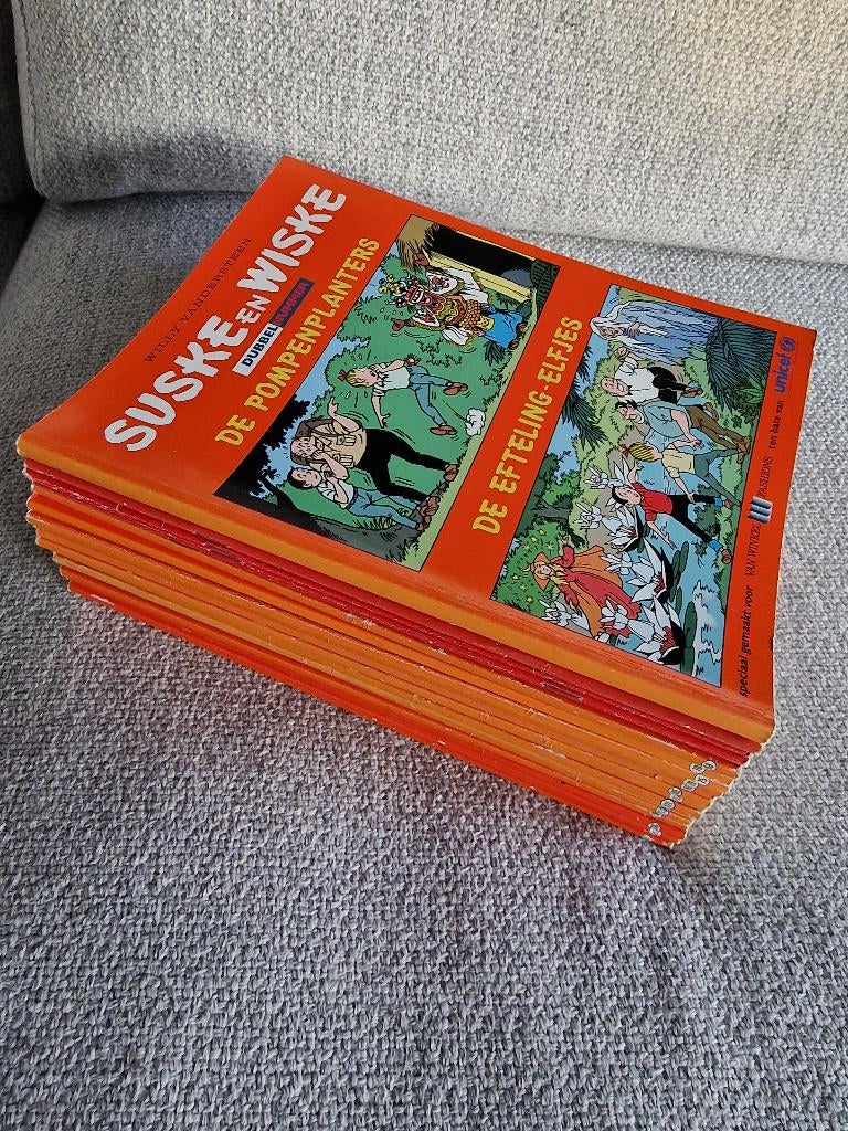 Suske en Wiske verzameling, Gelezen, Willy Vandersteen, Ophalen of Verzenden, Meerdere stripboeken
