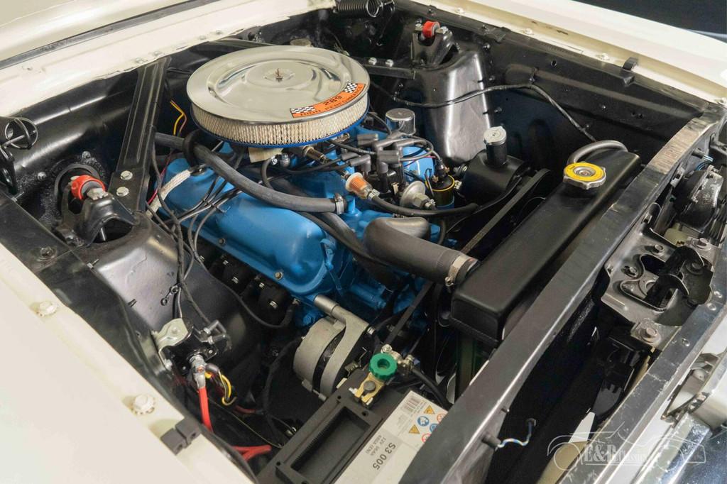 Ford Mustang Cabriolet | Gerestaureerd | 289CUI V8 | 1966, Auto's, Oldtimers, Automaat, Achterwielaandrijving, Zwart, Cabriolet