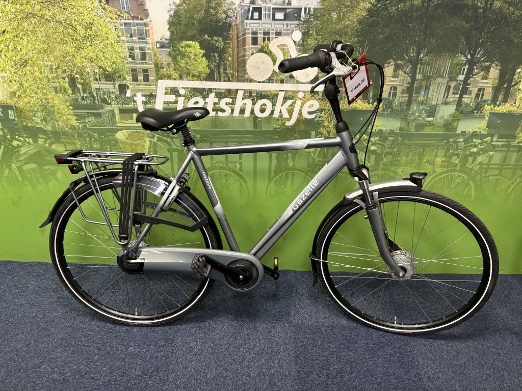 Fietshokje Raaks: Gazelle Orange Herenfiets 57cm