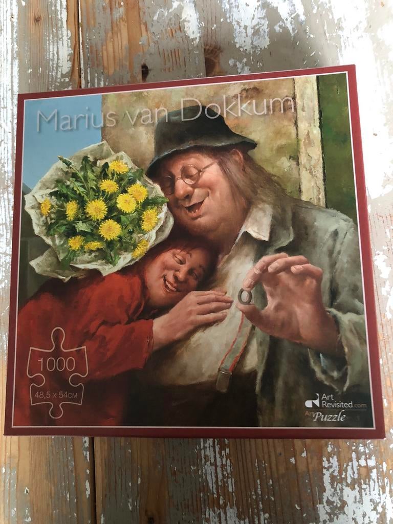 Marius van dokkum puzzel, Hobby en Vrije tijd, Denksport en Puzzels, Ophalen of Verzenden, 500 t/m 1500 stukjes, Nieuw