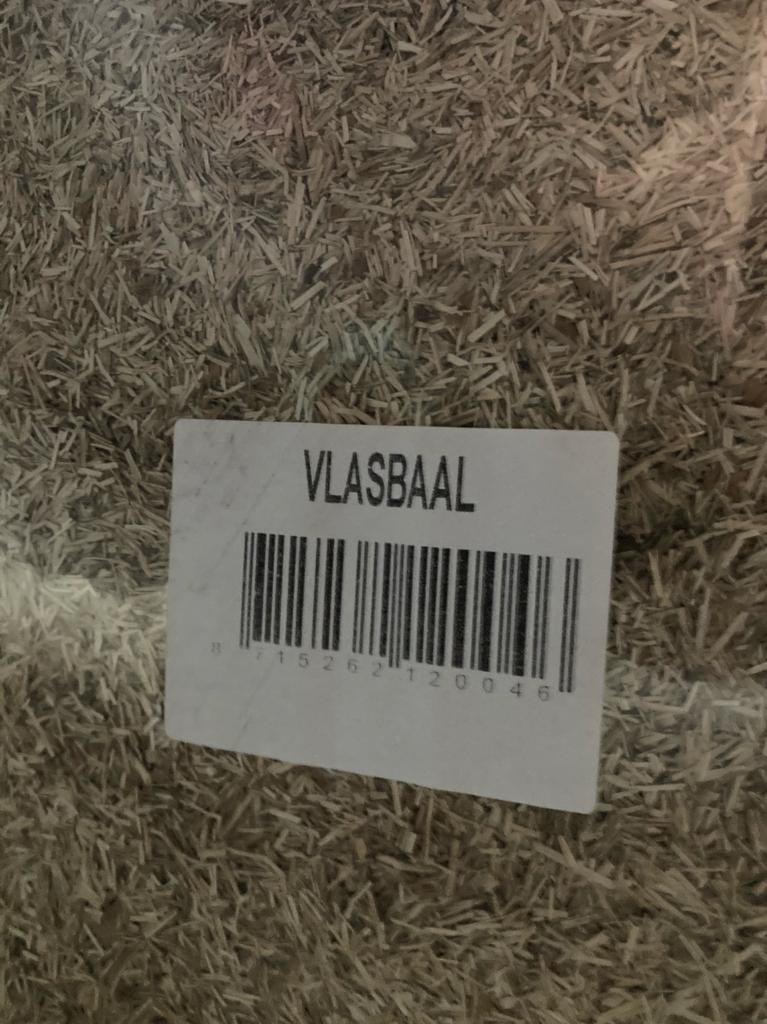 Baal vlasstrooisel  (20kg), Ophalen, Zo goed als nieuw