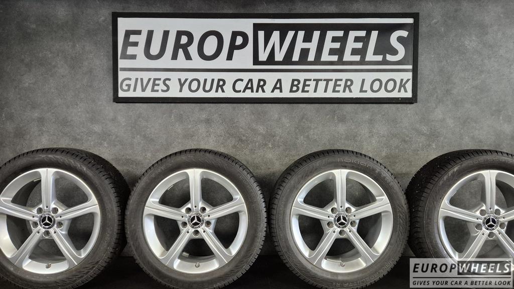 17 inch Mercedes A B CLA Klasse W247 W177 Winterbanden, Gebruikt, -, -, Banden en Velgen