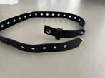 Zwarte leren riem van Fifth house, maat S, Kleding | Dames, Verzenden, Zo goed als nieuw, Zwart, Tailleriem