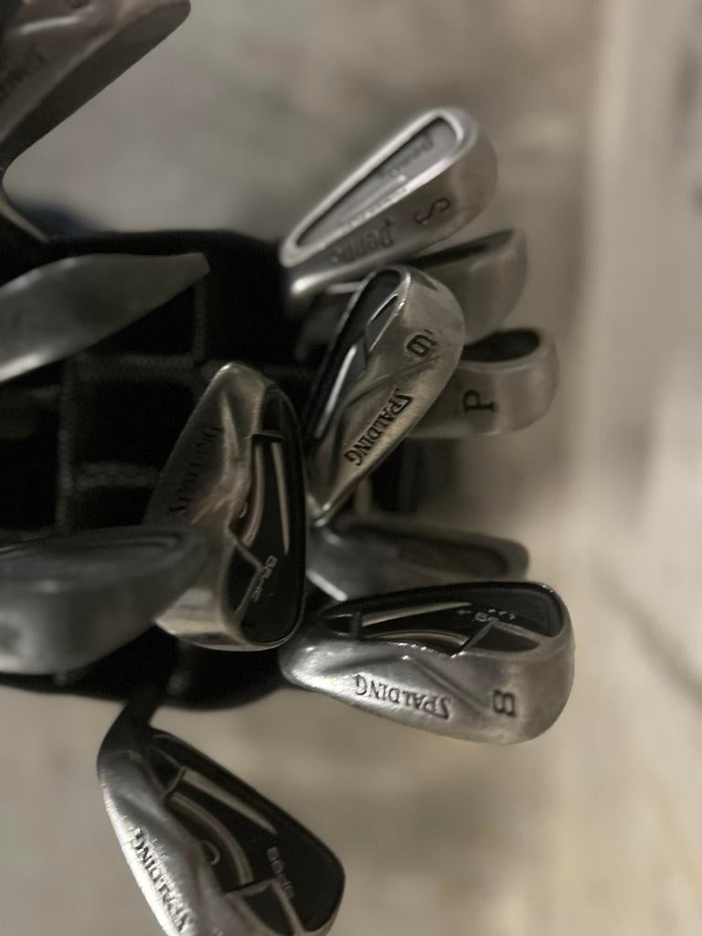 Complete golfset voor heren: clubs, tas, en ballen, Ophalen, Gebruikt, Set, Overige merken