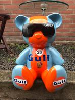 Gulf Porsche reclame beer beeld, Ophalen, Zo goed als nieuw, Reclamebord