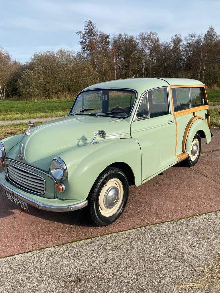 Morris Minor 1967 Blauw, Auto's, Blauw, Particulier, Geïmporteerd, 810 kg