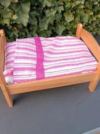 Beddengoed voor poppenbedje, dekbed met kussen, Ophalen of Verzenden, Nieuw, Babypop