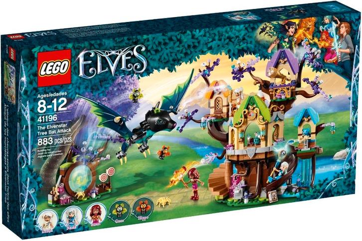 LEGO Elves 41196 Vleermuisaanval bij de Elvenstar Boom, Kinderen en Baby's, Speelgoed | Duplo en Lego, Nieuw, Lego, Complete set