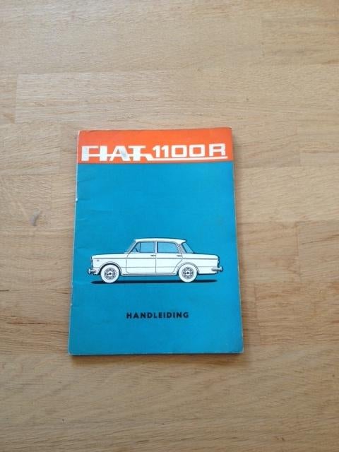 Handleiding/Instructieboekje   Fiat 1100     1967     NL, Auto diversen, Handleidingen en Instructieboekjes, Verzenden