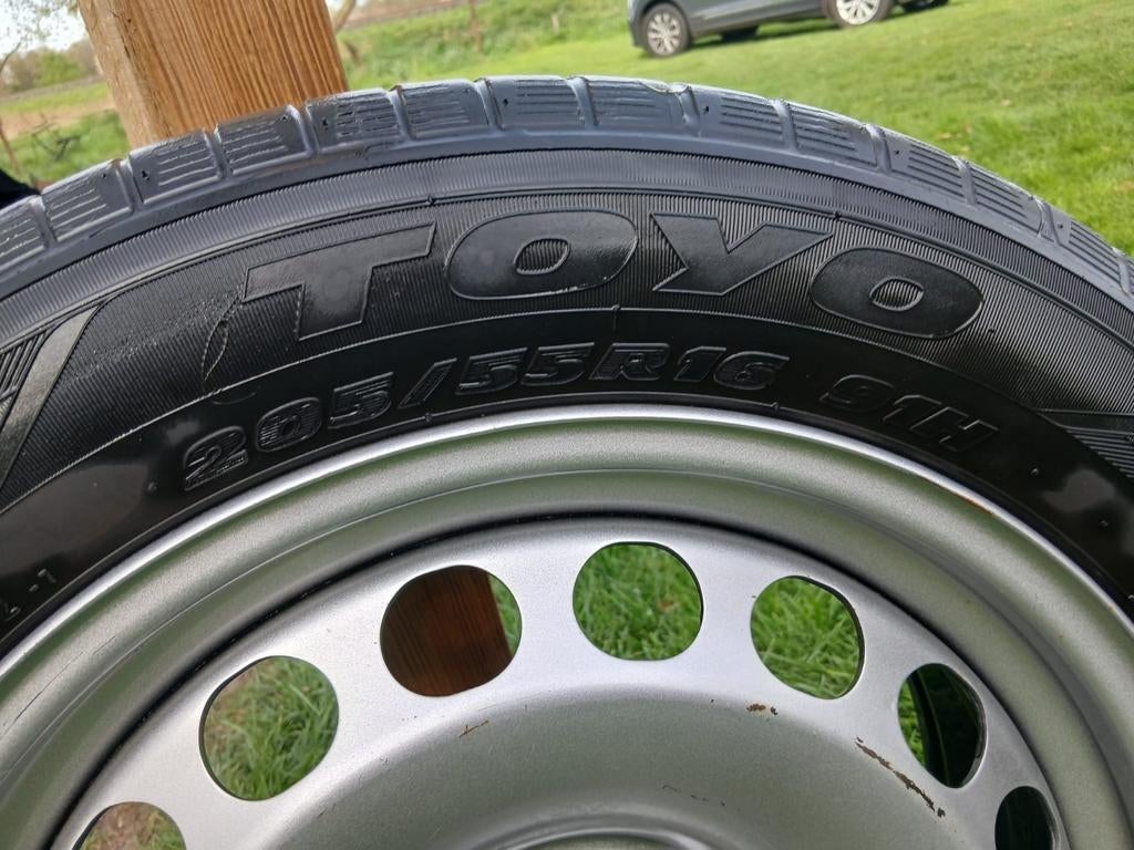 Goed reserve wiel, Ophalen