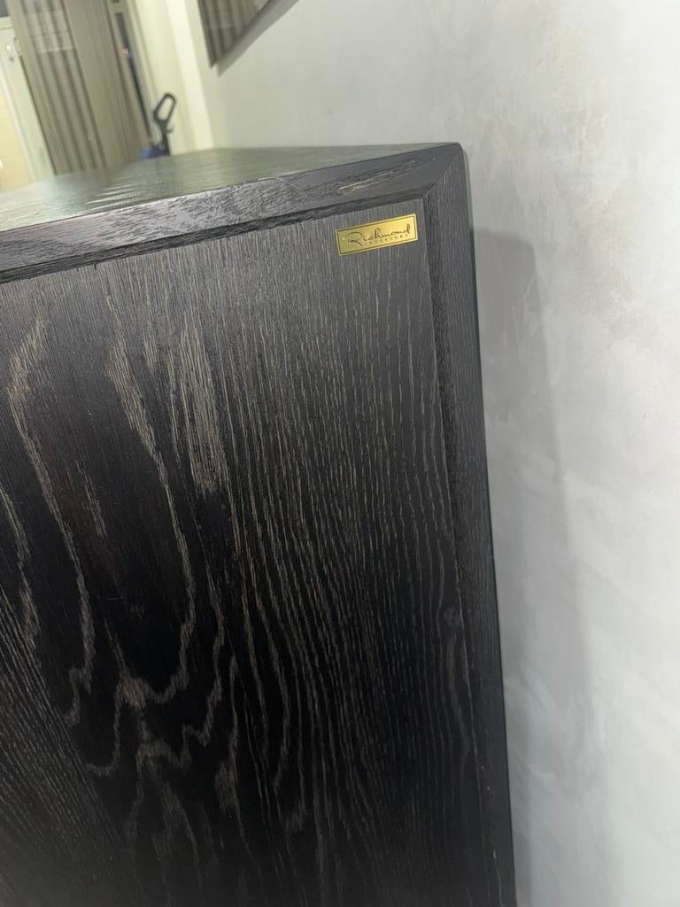 Set van 2 salontafels, zwart met goudkleurige rand, Ophalen of Verzenden