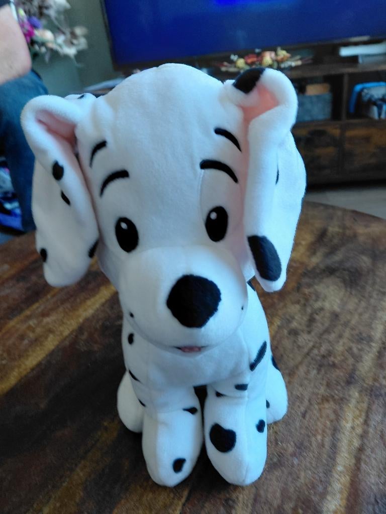 Schattige 101 Dalmatiërs knuffel - Zo goed als nieuw, Disney, Disney, Zo goed als nieuw, Middelgroot (20 tot 80 cm)