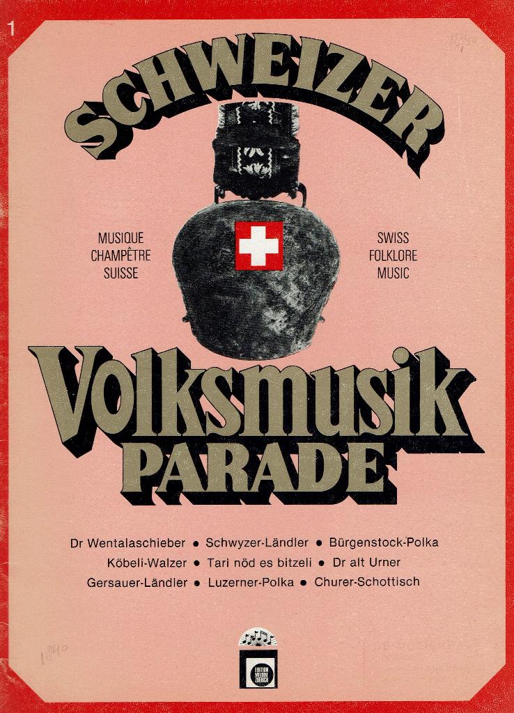 Schweizer Volksmusik Parade, Ophalen, Wereldmuziek, Accordeon, Zo goed als nieuw