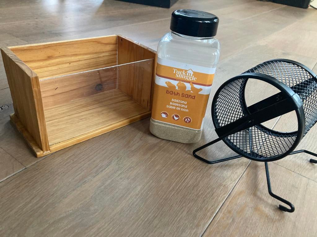 6 Kleine Hamster benodigheden, Ophalen, Zo goed als nieuw, Overige typen