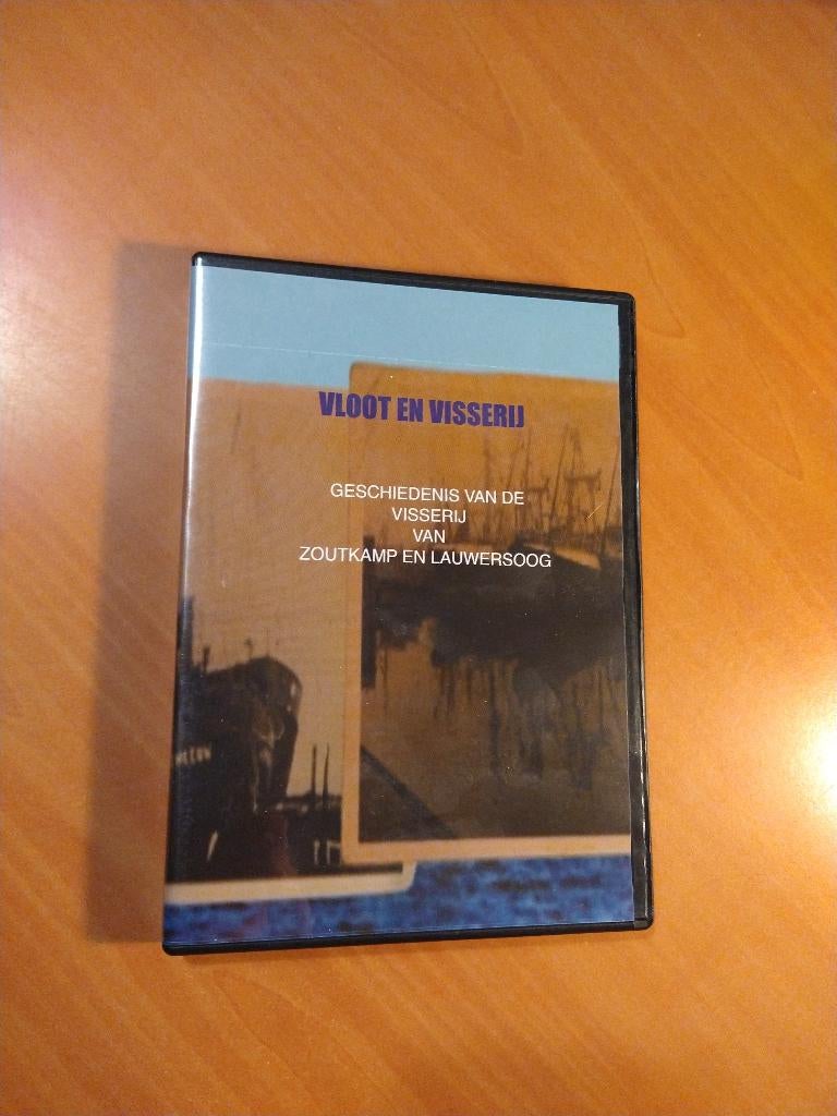 DVD Vloot en Visserij. Zoutkamp en Lauwersoog, Alle leeftijden, Ophalen of Verzenden, Zo goed als nieuw, Overige typen
