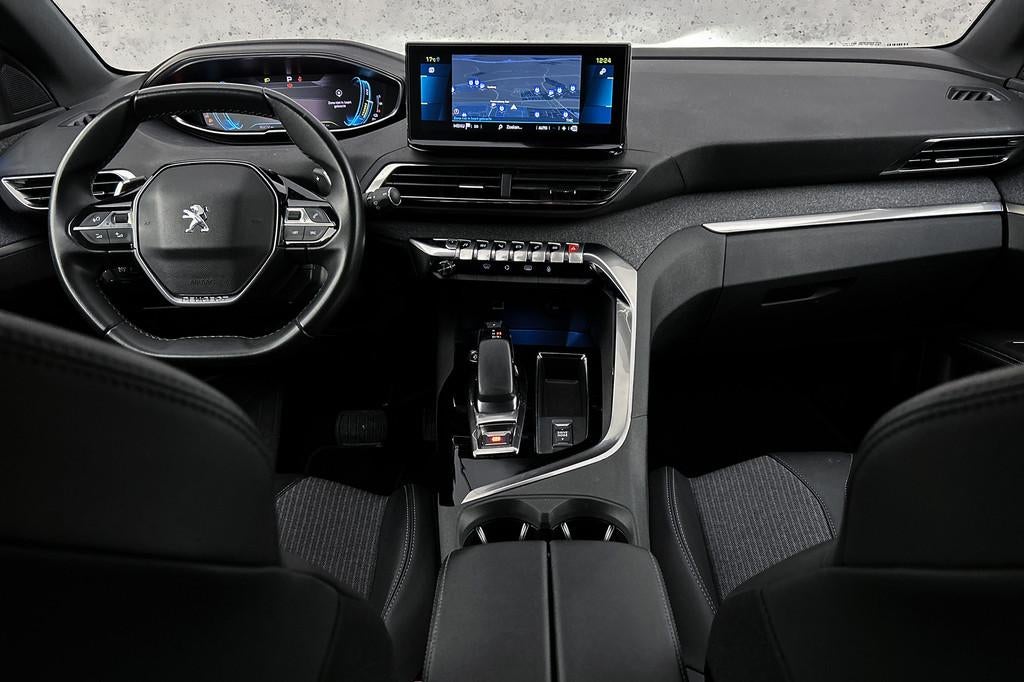 Peugeot 3008 1.6 HYbrid 225 Allure Pack Business | Trekhaak, Euro 6, Blauw, Leder en Stof, Bedrijf