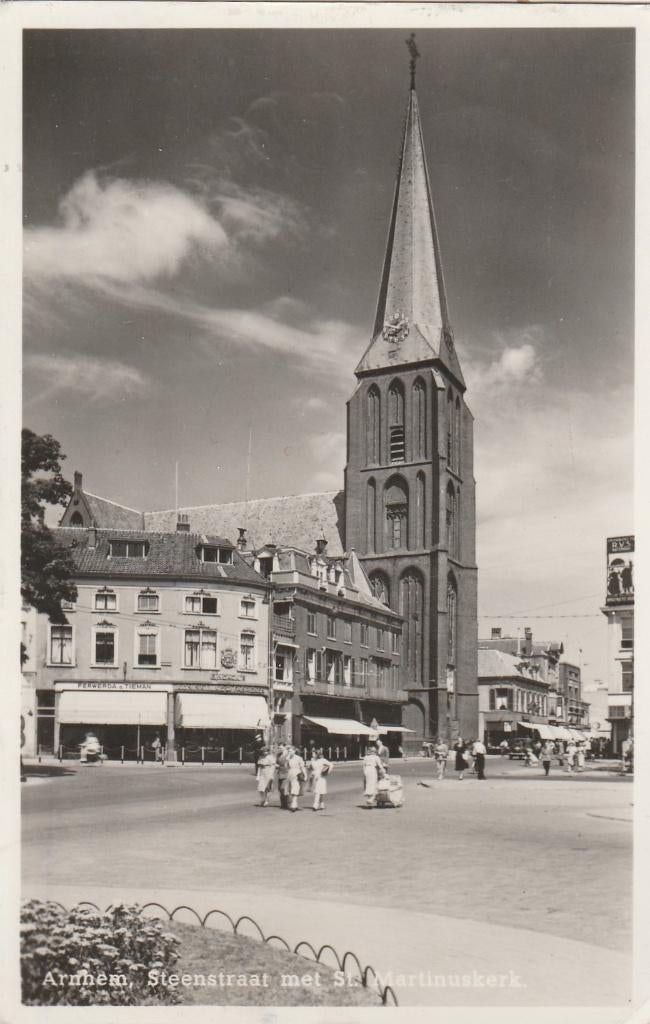 arnhem- steenstraat, Ophalen of Verzenden, 1940 tot 1960, Gelderland