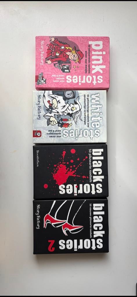 Black stories, Hobby en Vrije tijd, Gezelschapsspellen | Kaartspellen, Ophalen of Verzenden, Zo goed als nieuw