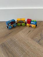 ZGAN Brio houten verjaardags trein set 33818 cadeau speelgoe, Ophalen of Verzenden, Zo goed als nieuw