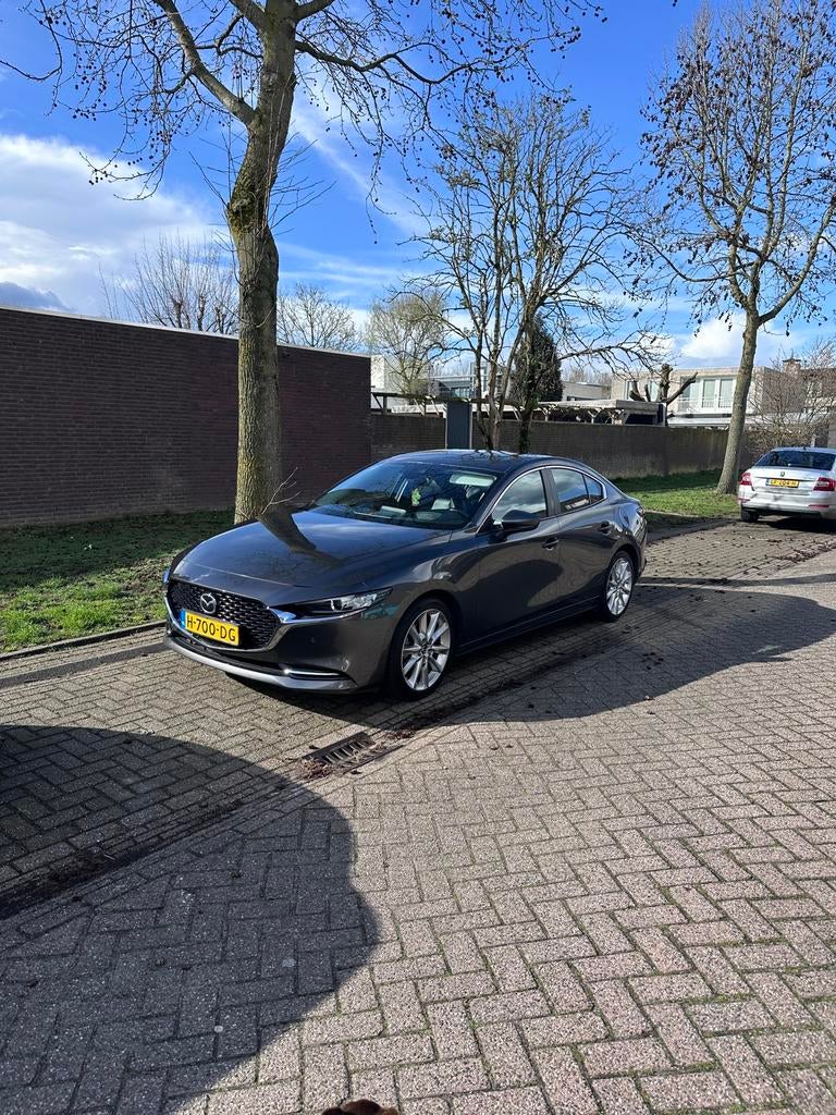Mazda 3 Skyactiv-x 179hp 2020 Grijs, Auto's, Voorwielaandrijving, 1998 cc, Android Auto, Handgeschakeld