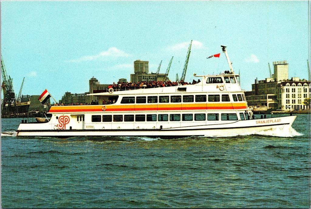 Rotterdam - Spido Rondvaarten, Verzenden, 1960 tot 1980, Ongelopen, Zuid-Holland