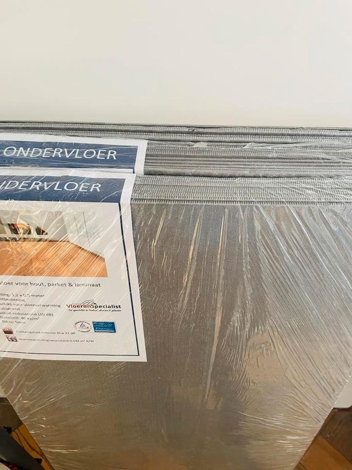 Ondervloer 15m2, Huis en Inrichting, Stoffering | Vloerbedekking, Nieuw, Overige typen, Ophalen